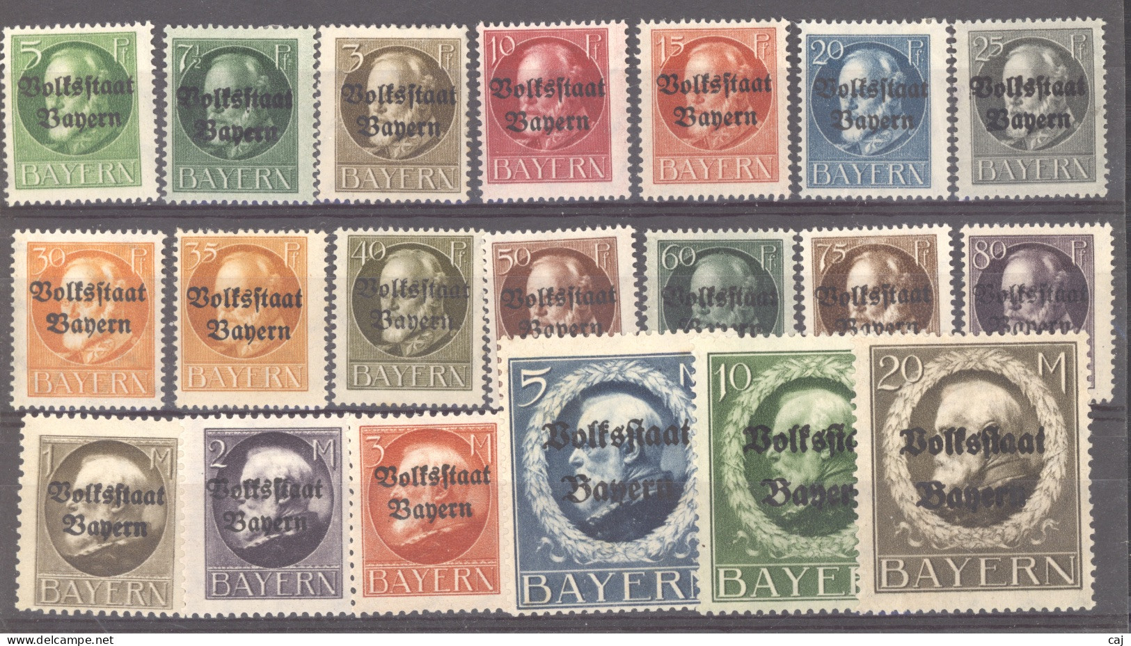 Allemagne  -  Bavière   :  Mi  116-35  * - Mint