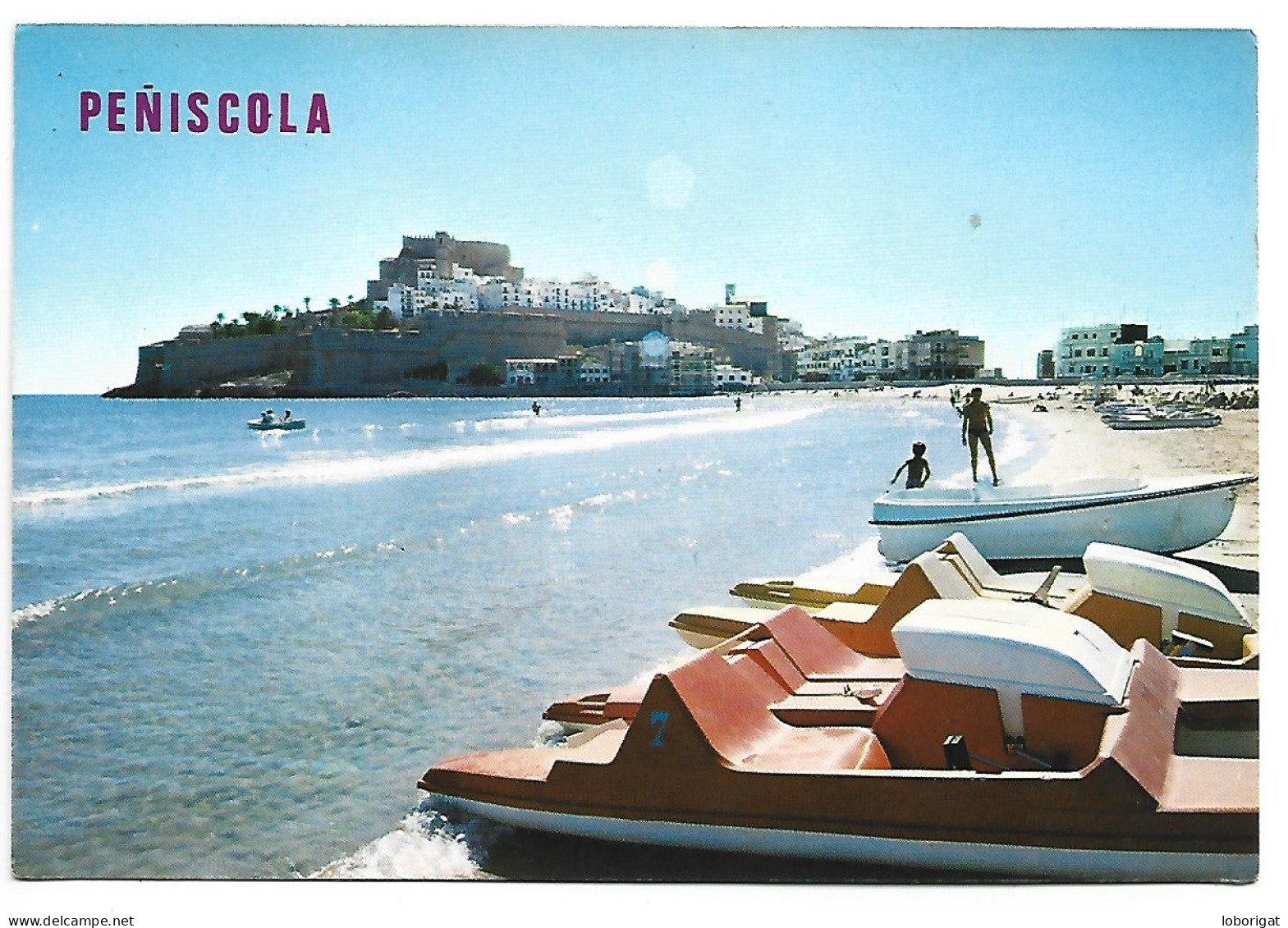 PLAYA / PLAGE / BEACH.-  PEÑISCOLA - CASTELLON.- ( ESPAÑA ) - Castellón