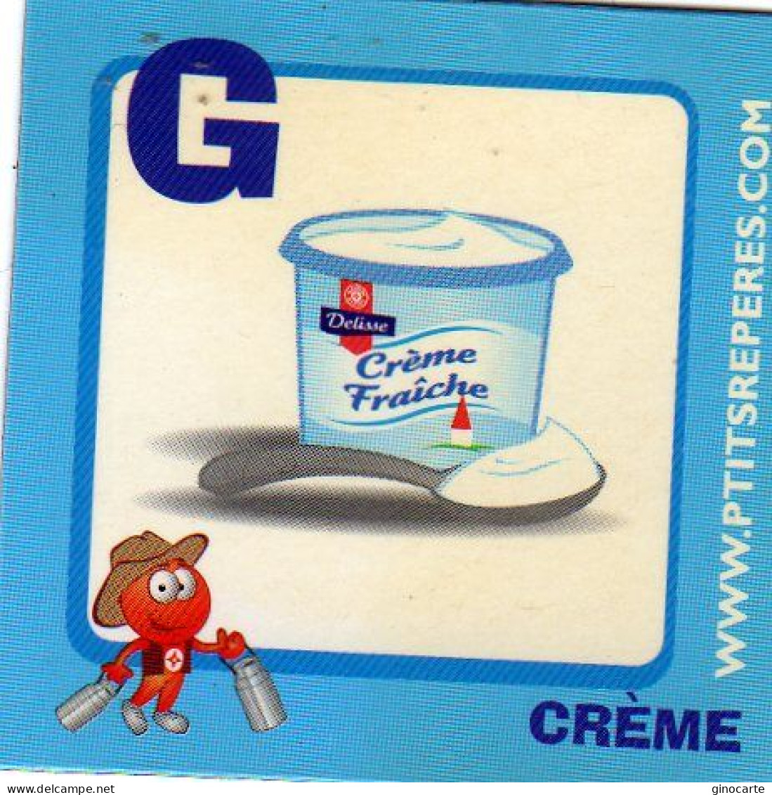 Magnets Magnet Reperes Leclerc Lettre G Creme - Letras & Cifras