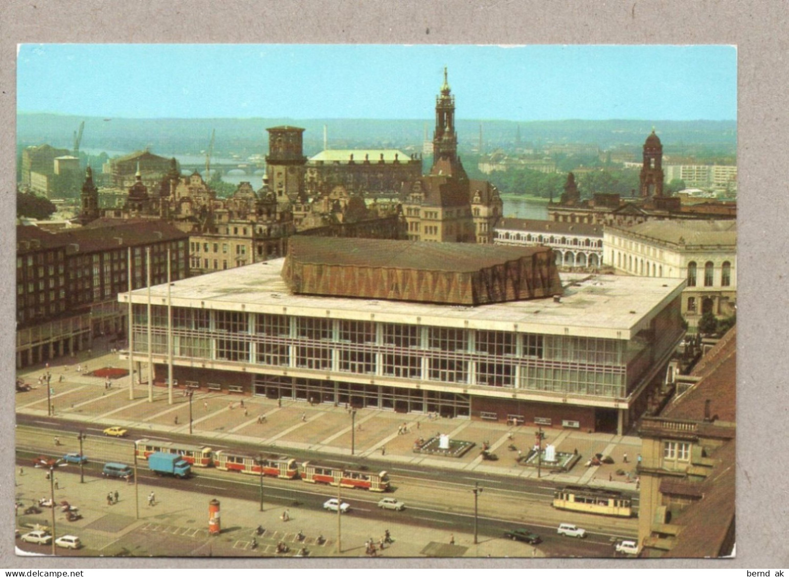 025#  BRD - 3  Color- AK: Dresden - Restaurant "Stadt Dresden", Semperoper, Kulturpalast (alle Karten Im Bild) - Bremen