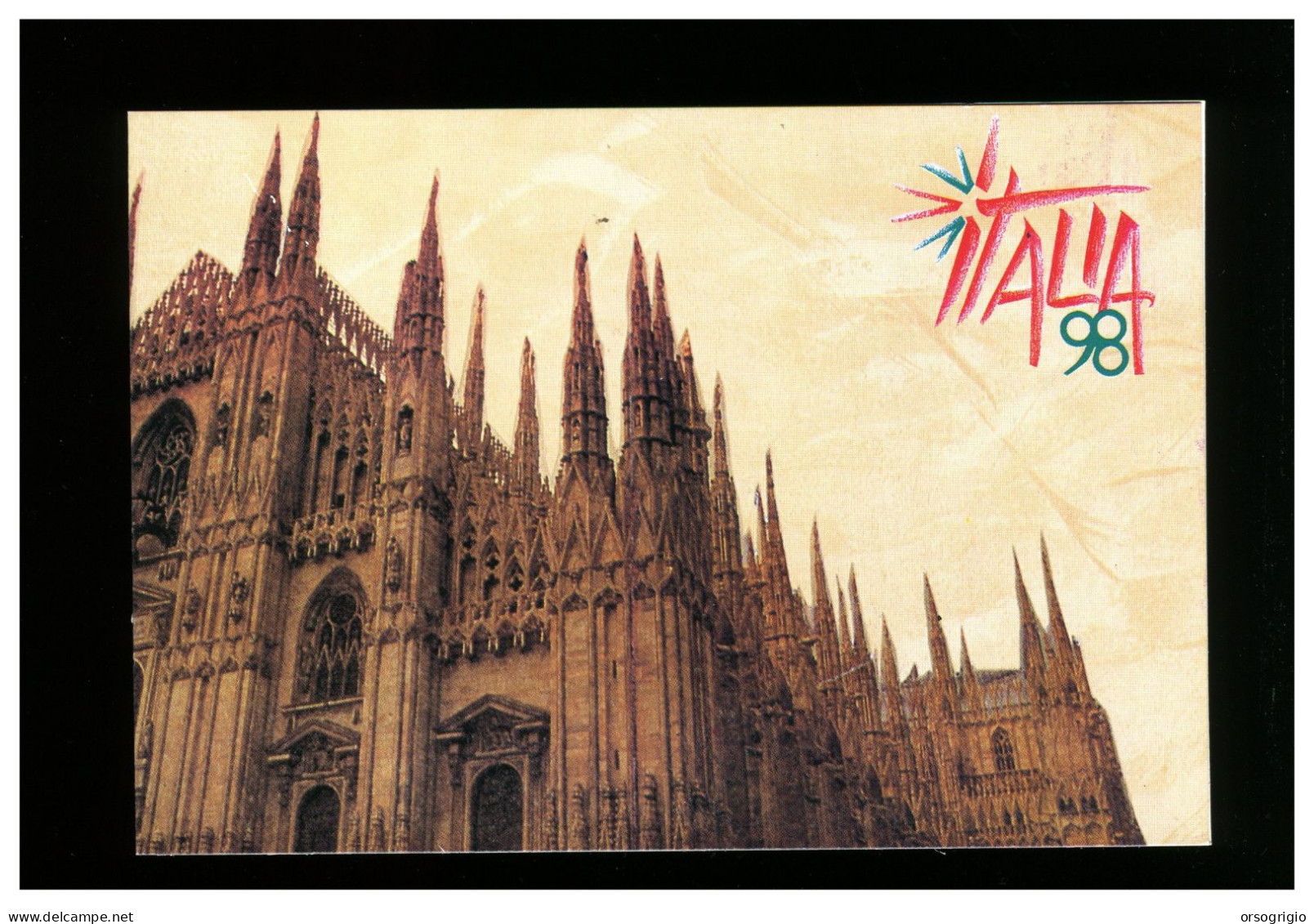 ITALIA - LIBRETTO  Esposizione Mondiale Filatelia A Milano 1998   Perfetto - Varietà E Curiosità