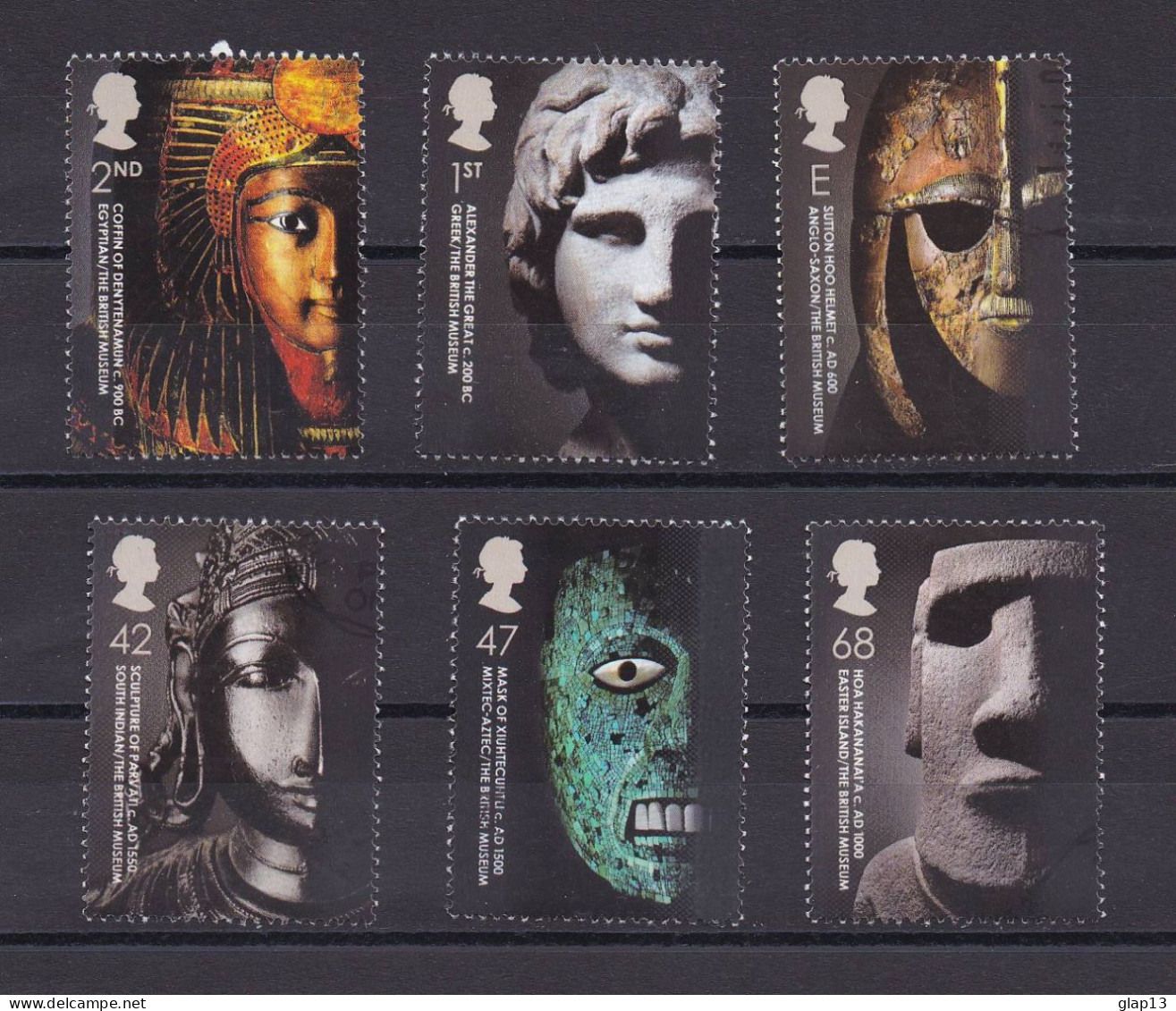 GRANDE-BRETAGNE 2003 TIMBRE N°2480/85 OBLITERE MUSEE - Used Stamps