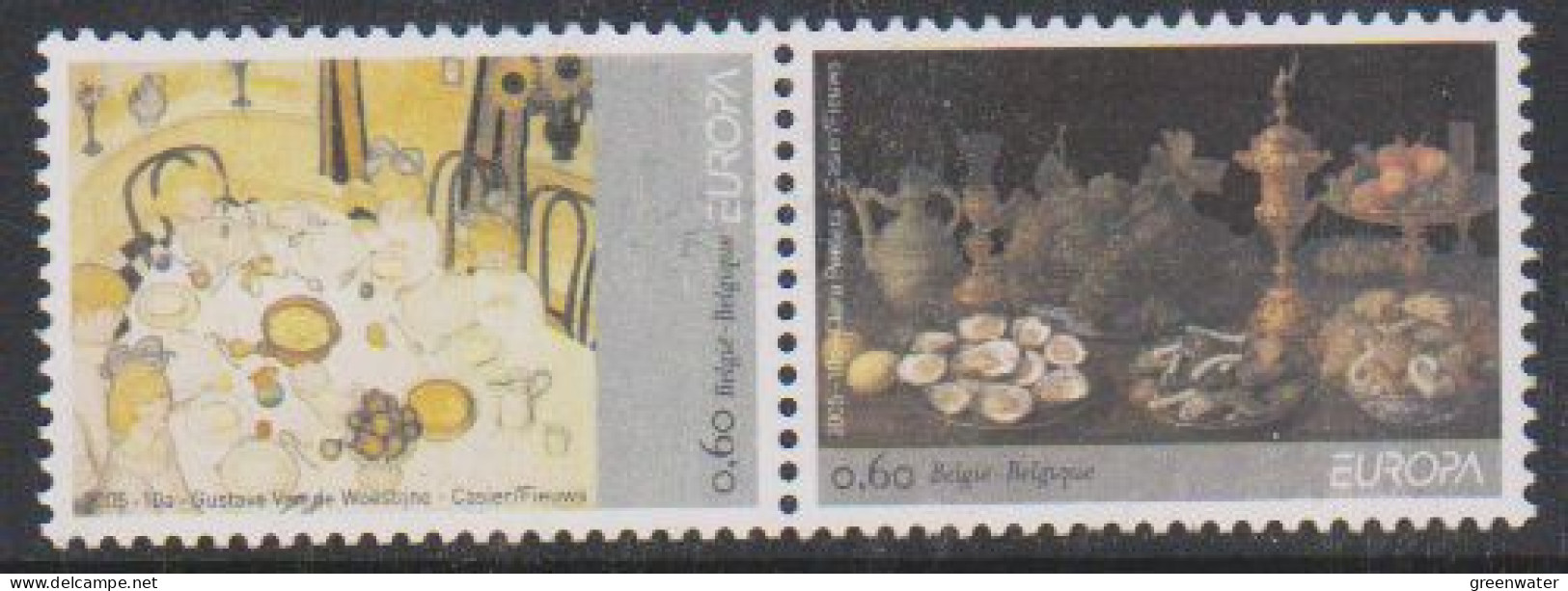 Europa Cept 2005 Belgium 2v ** Mnh (59561B - 2005