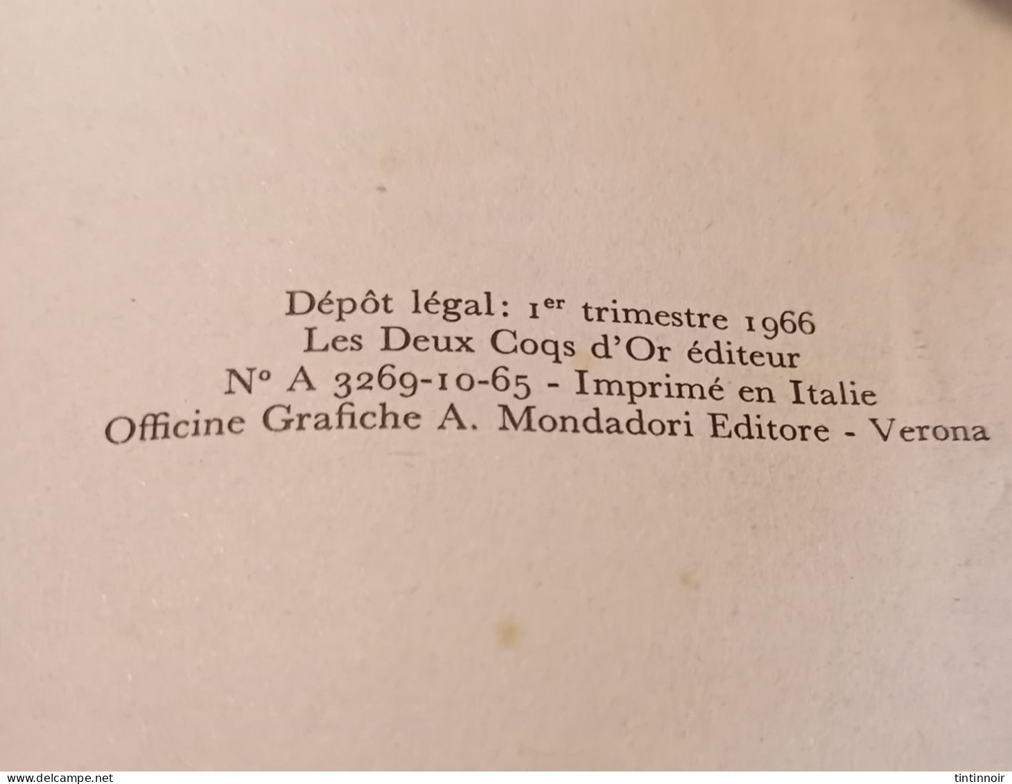 Les Mille Et Une Nuits étoile D'or éditions Des Deux Coqs D'or 1966 - Racconti