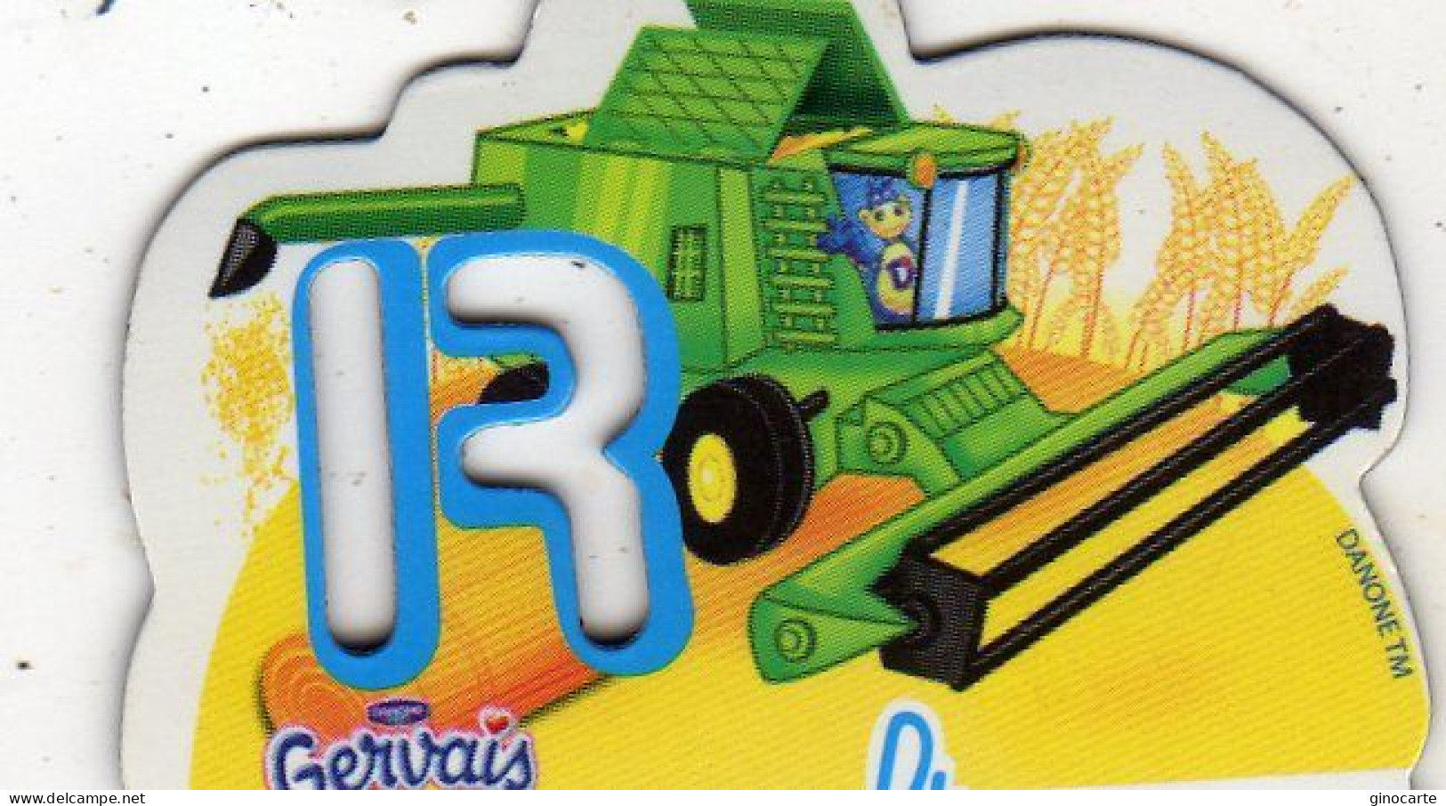 Magnets Magnet Gervais  Alphabet Danone R Recolte - Letras & Cifras