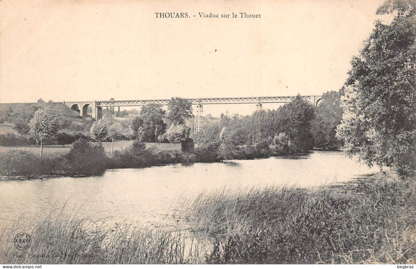 THOUARS    VIADUC SUR LE THOUET - Thouars