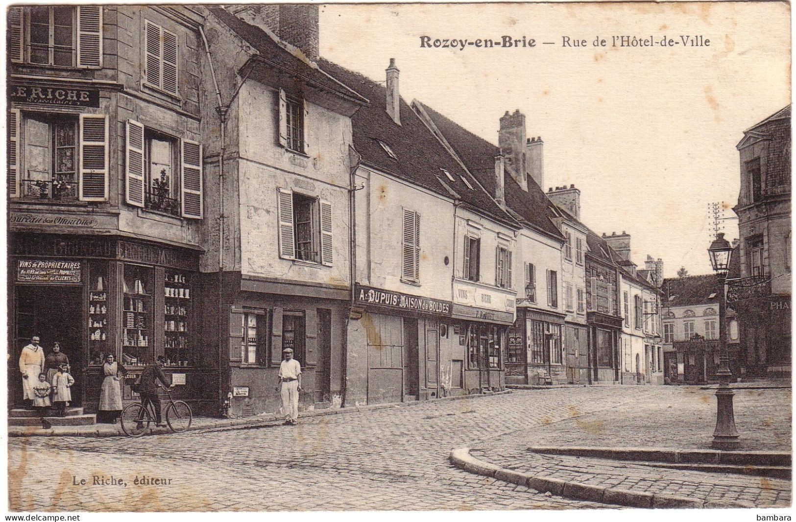 ROZOY EN BRIE - Rue De L'Hôtel De Ville - Other & Unclassified