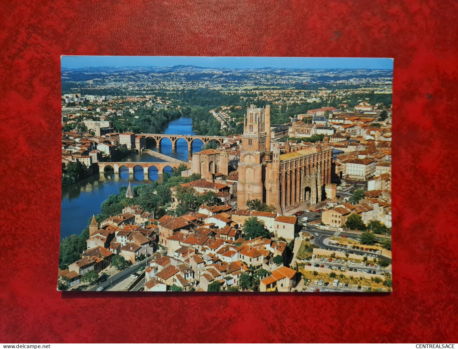 Carte  ALBI VUE AERIENNE - Albi