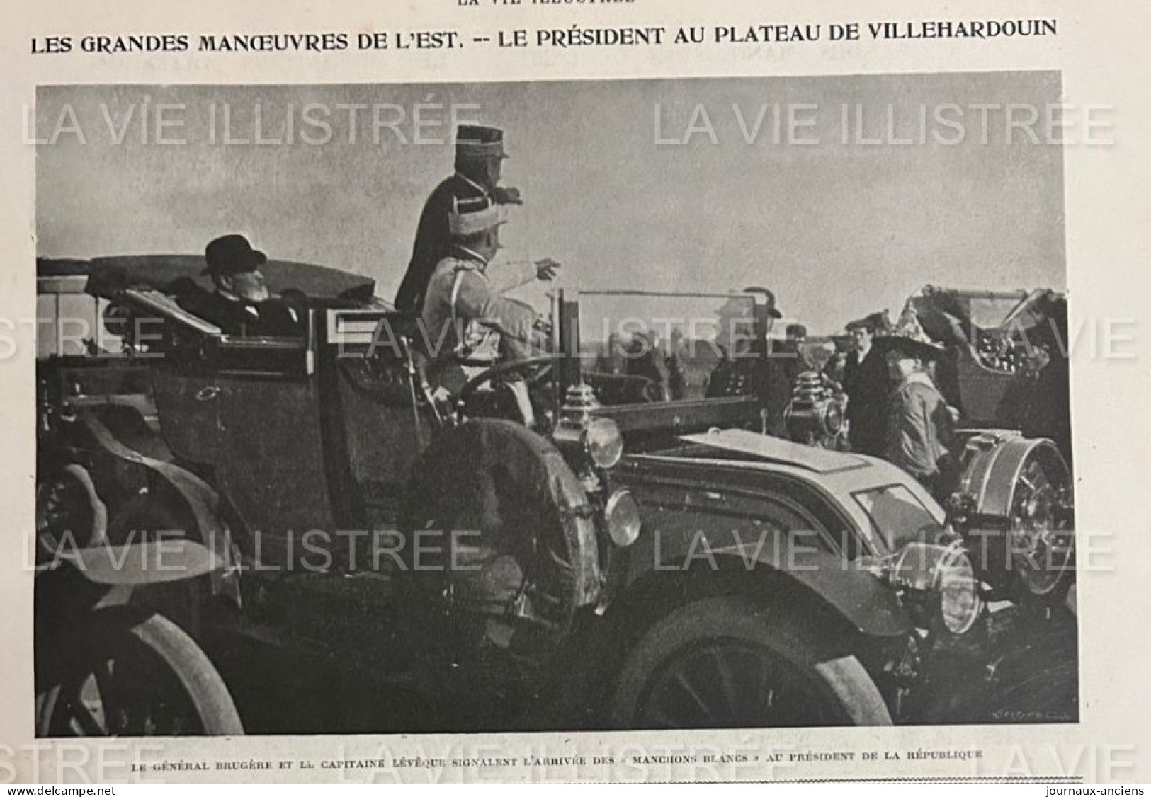 1905 MILITARIA - LES GRANDES MANOEUVRES DE L'EST AUTOUR DE BRIENNE LE CHATEAU - LA VIE ILLUSTRÉE