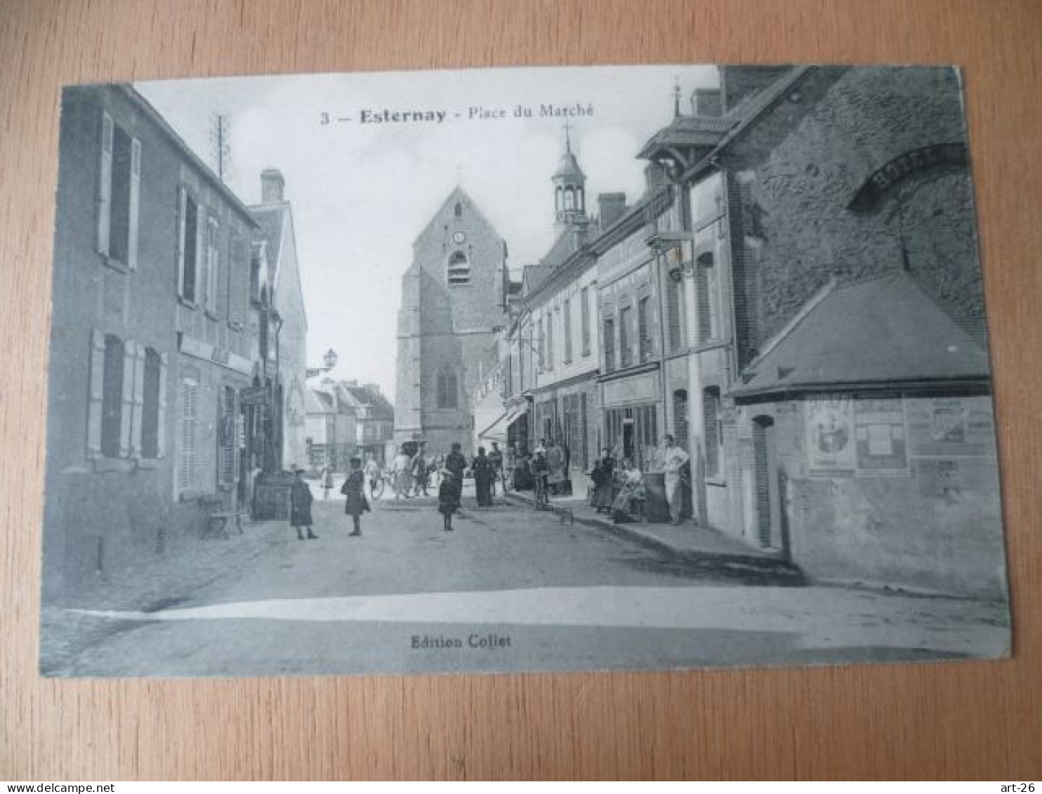 ESTERNAY   PLACE DU MARCHE - Esternay