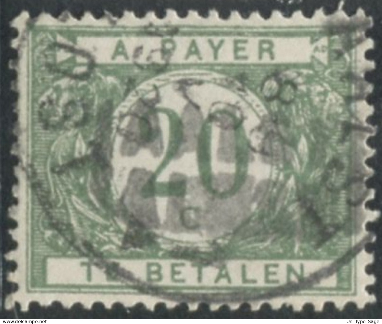 Belgique Timbre-taxe (TX) - Surcharge Locale De Distributeur - AALST / ALOST - (F947) - Postzegels