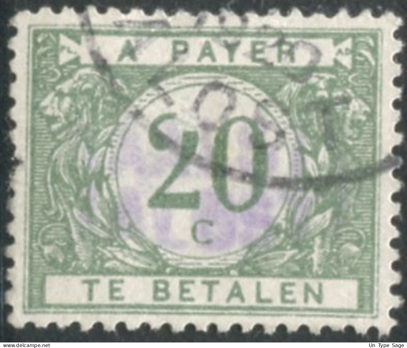 Belgique Timbre-taxe (TX) - Surcharge Locale De Distributeur - AALST / ALOST - (F948) - Briefmarken