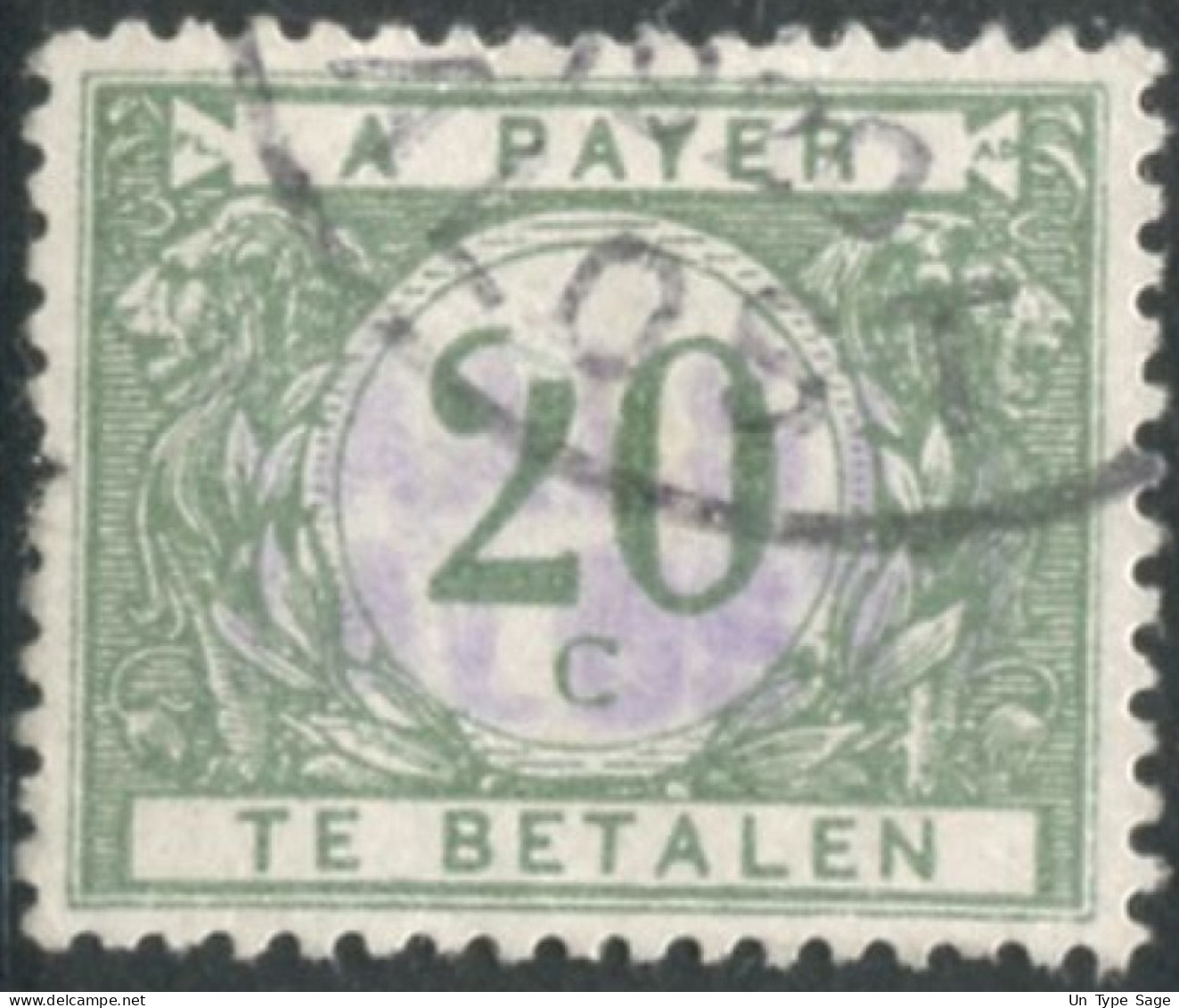 Belgique Timbre-taxe (TX) - Surcharge Locale De Distributeur - AALST / ALOST - (F948) - Sellos