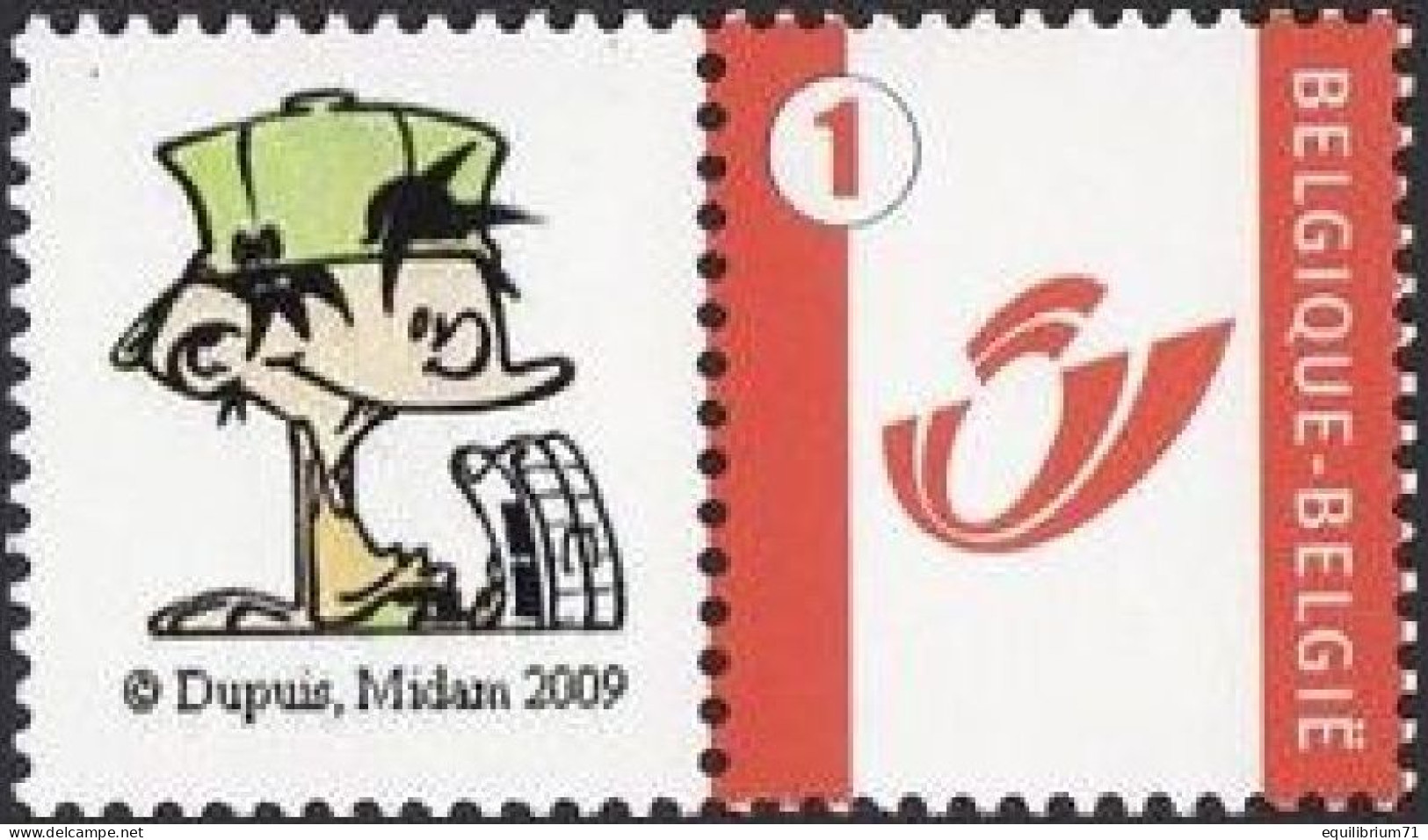 DUOSTAMP** / MYSTAMP** - Kid Paddle - Dupuis - Midam - RRR - Philabédés (comics)