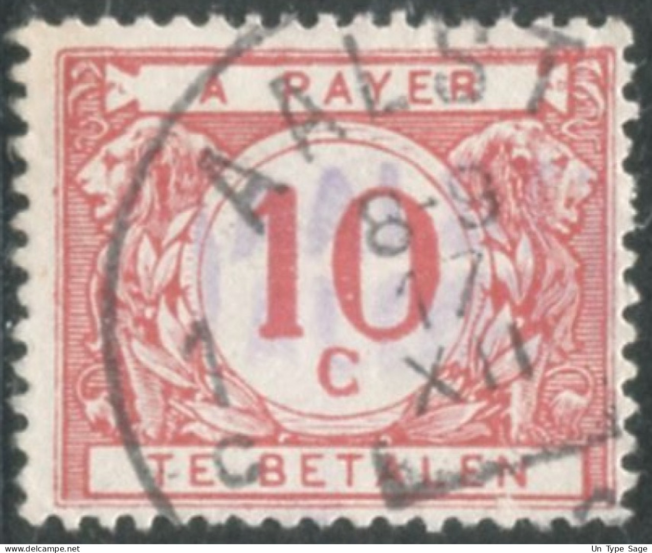 Belgique Timbre-taxe (TX) - Surcharge Locale De Distributeur - AALST / ALOST - (F949) - Timbres