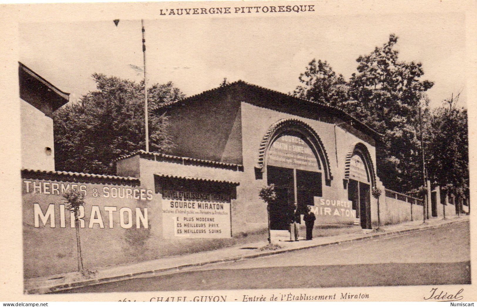 Châtel-Guyon Animée Etablissement Miraton Thermes Source Miraton - Châtel-Guyon