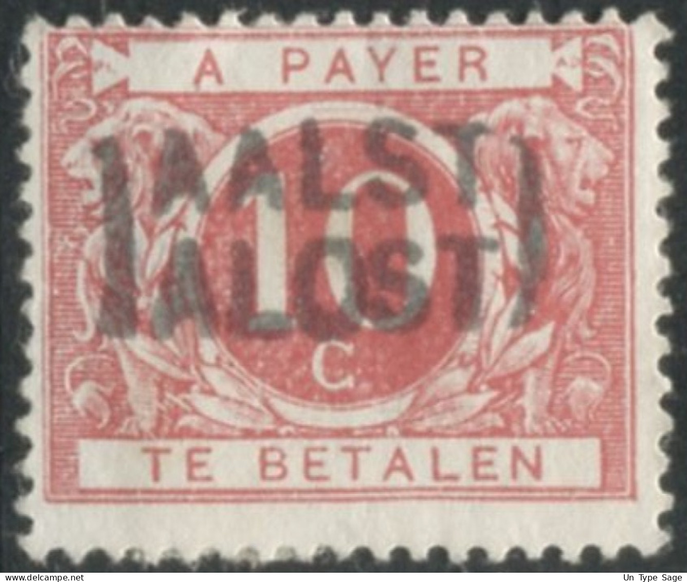 Belgique Timbre-taxe (TX) - Surcharge Locale De Distributeur - AALST / ALOST - (F950) - Francobolli