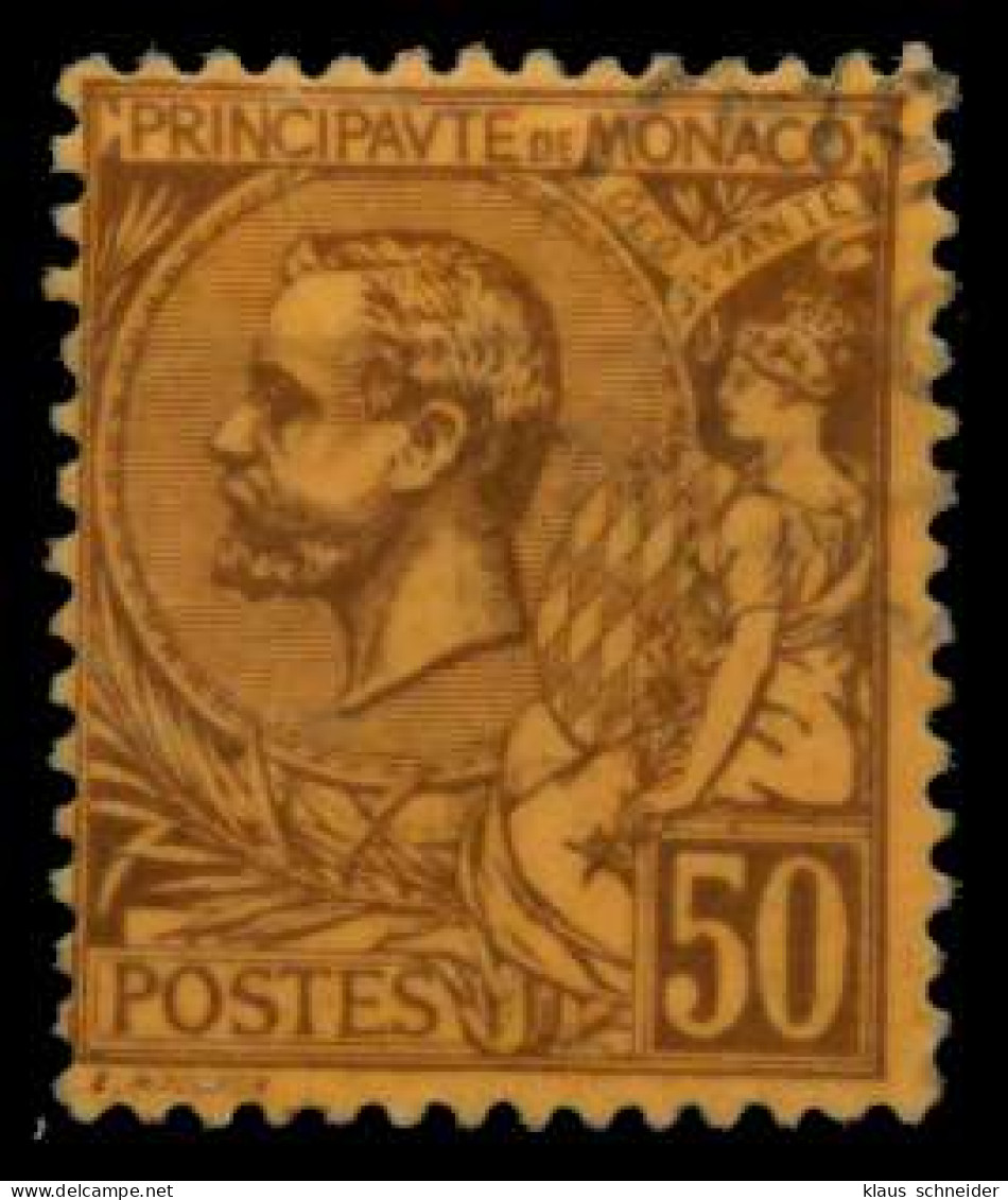 MONACO 1891 Nr 18b Gestempelt X91E84E - Used Stamps