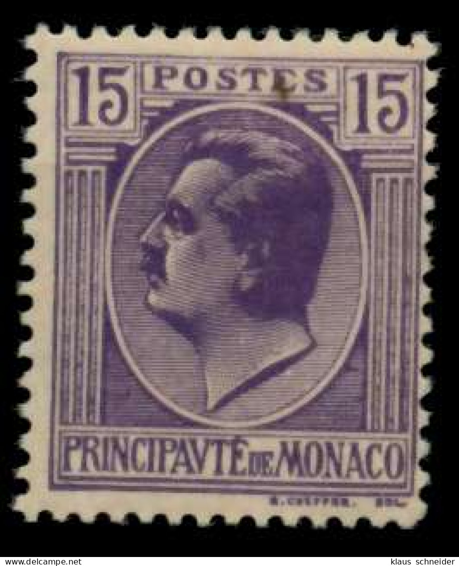 MONACO 1924 Nr 79 Ungebraucht X91E98E - Unused Stamps
