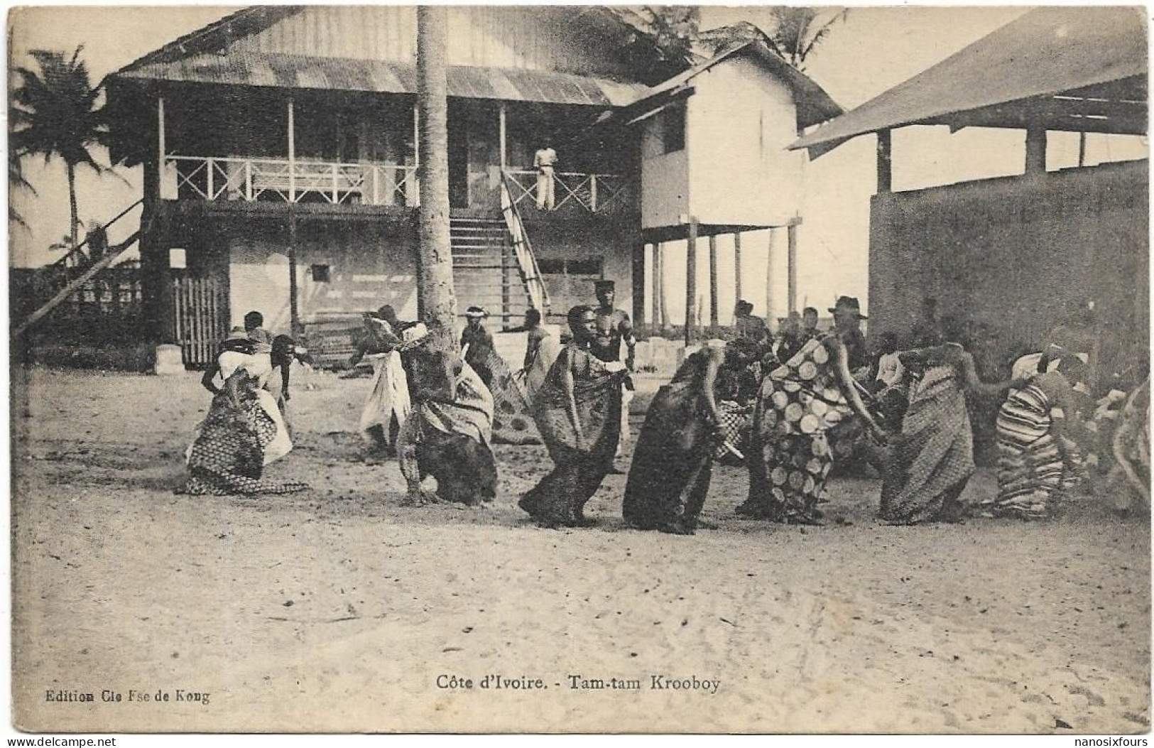 AFRIQUE COTE D IVOIRE.  TAM TAM KROOBOY - Côte-d'Ivoire