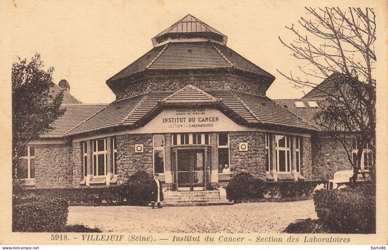 Villejuif * Institut Du Cancer , Section Des Laboratoires * Hôpital Santé Médecine - Villejuif