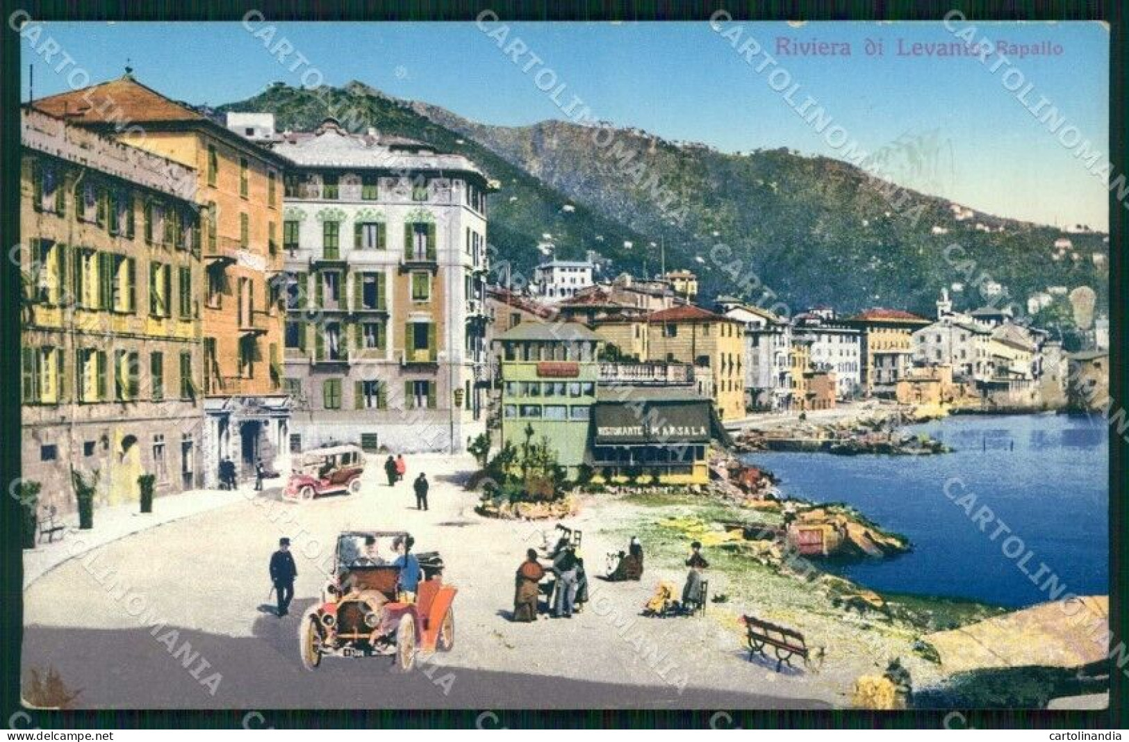 Genova Rapallo Riviera Di Levante Cartolina RT0523 - Genova (Genoa)