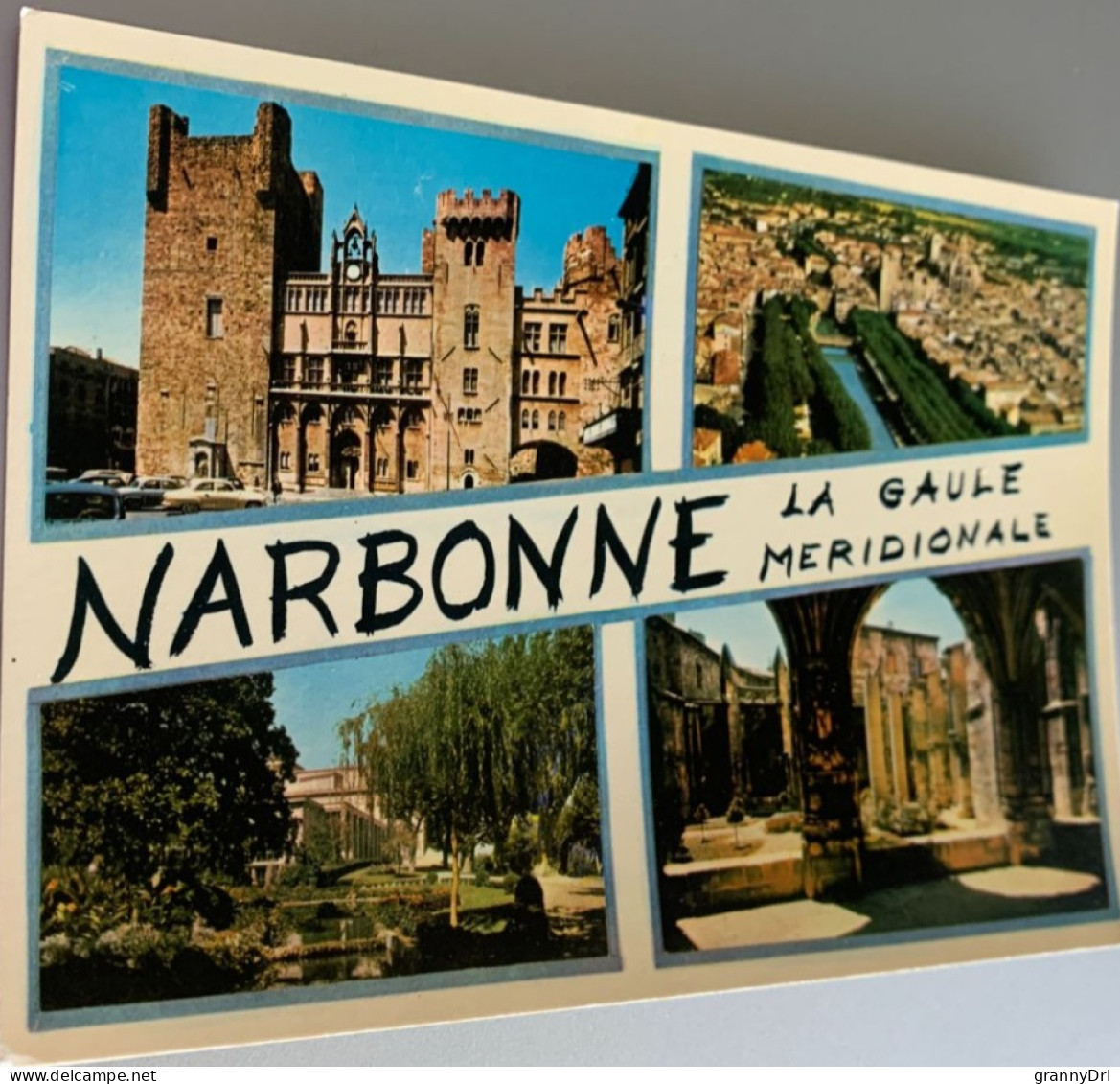 11 Narbonne 4 Vues Cathedrale St Just Thermes Romains Hotel De Ville Jardin -ed Sl 25.002 - Narbonne