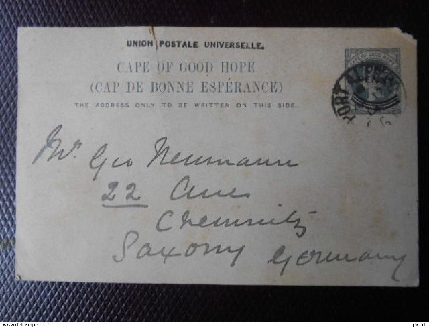 PRECURSEUR - LETTER CARD : CAPE Of GOOD HOPE  - PORT ALFRED - Entier Postal 1 Penny - 1904 - Otros - África