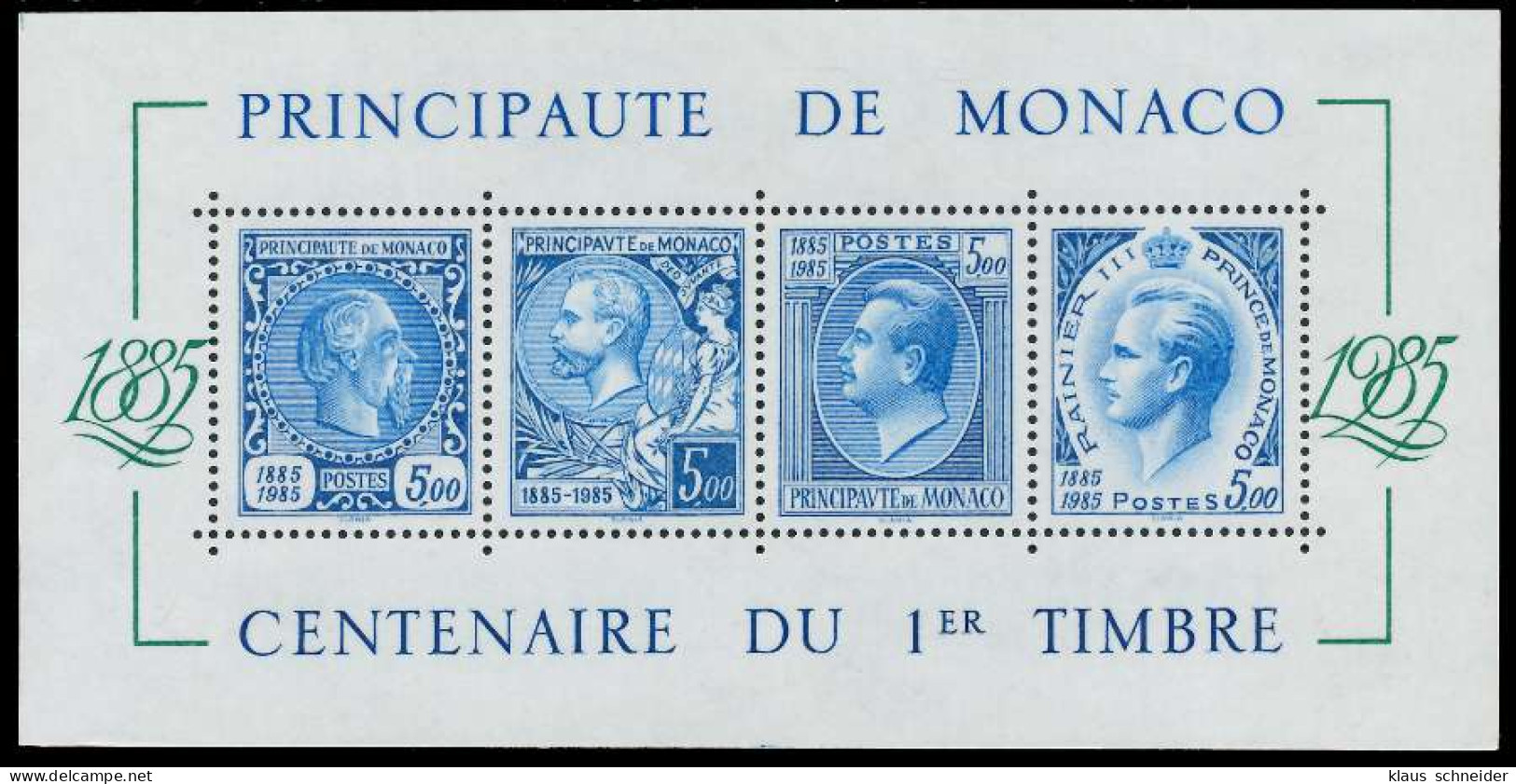 MONACO Block 31 Postfrisch X82653E - Blocks & Sheetlets