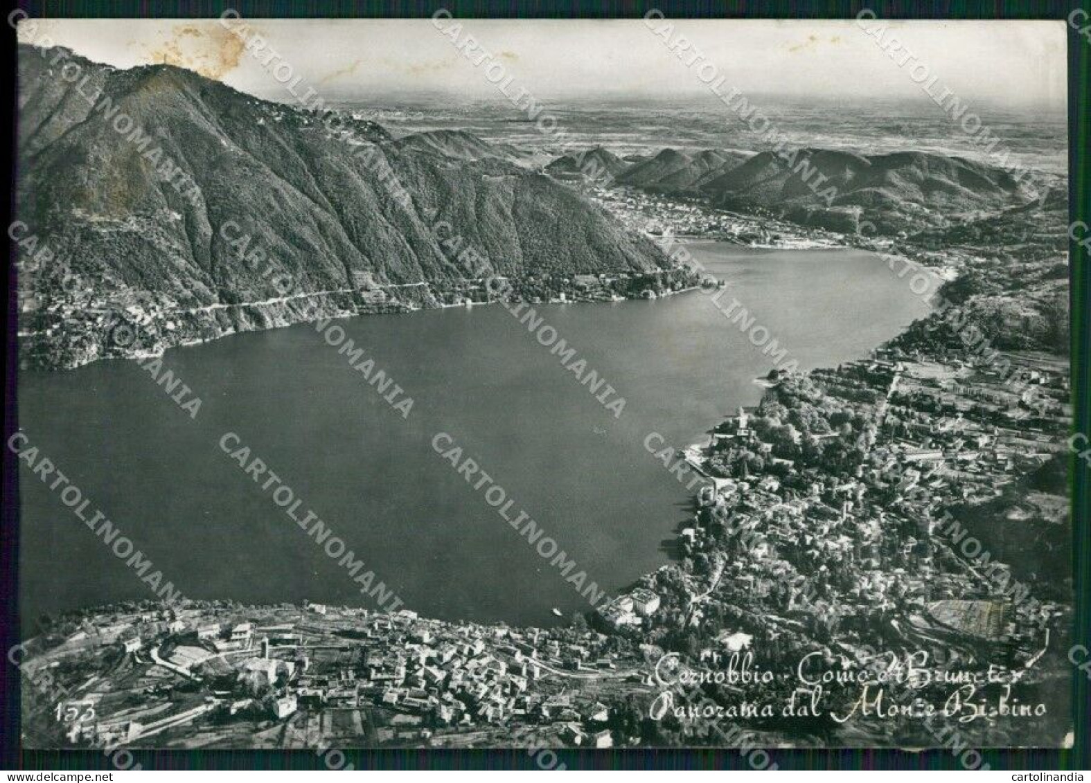 Como Cernobbio Brunate Lago Di Como MACCHIA Foto FG Cartolina KB4454 - Como