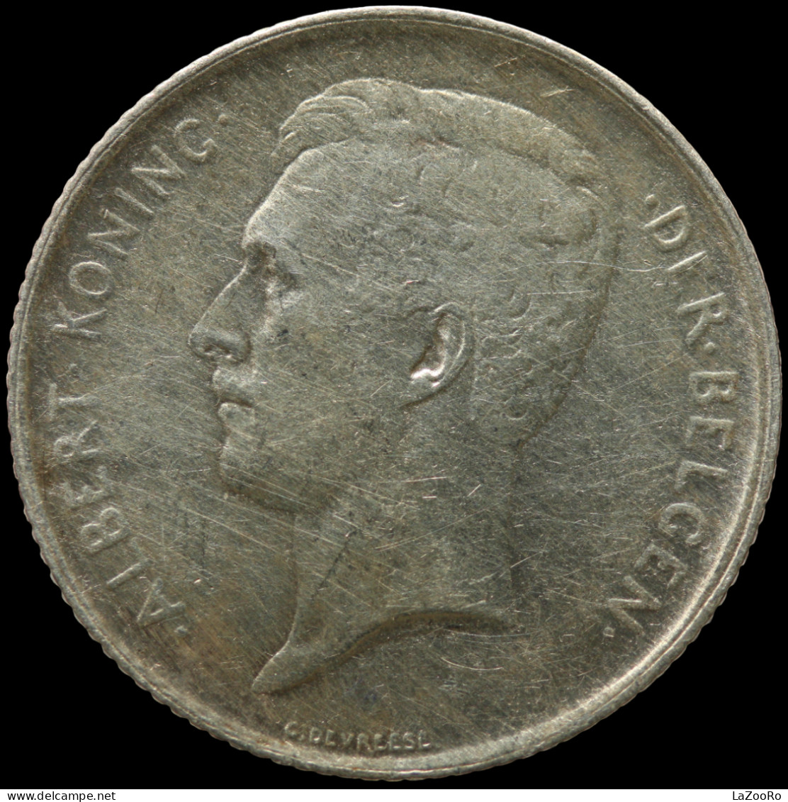 LaZooRo: Belgium 1 Franc Frank 1910 VF / XF - Silver - 1 Franc