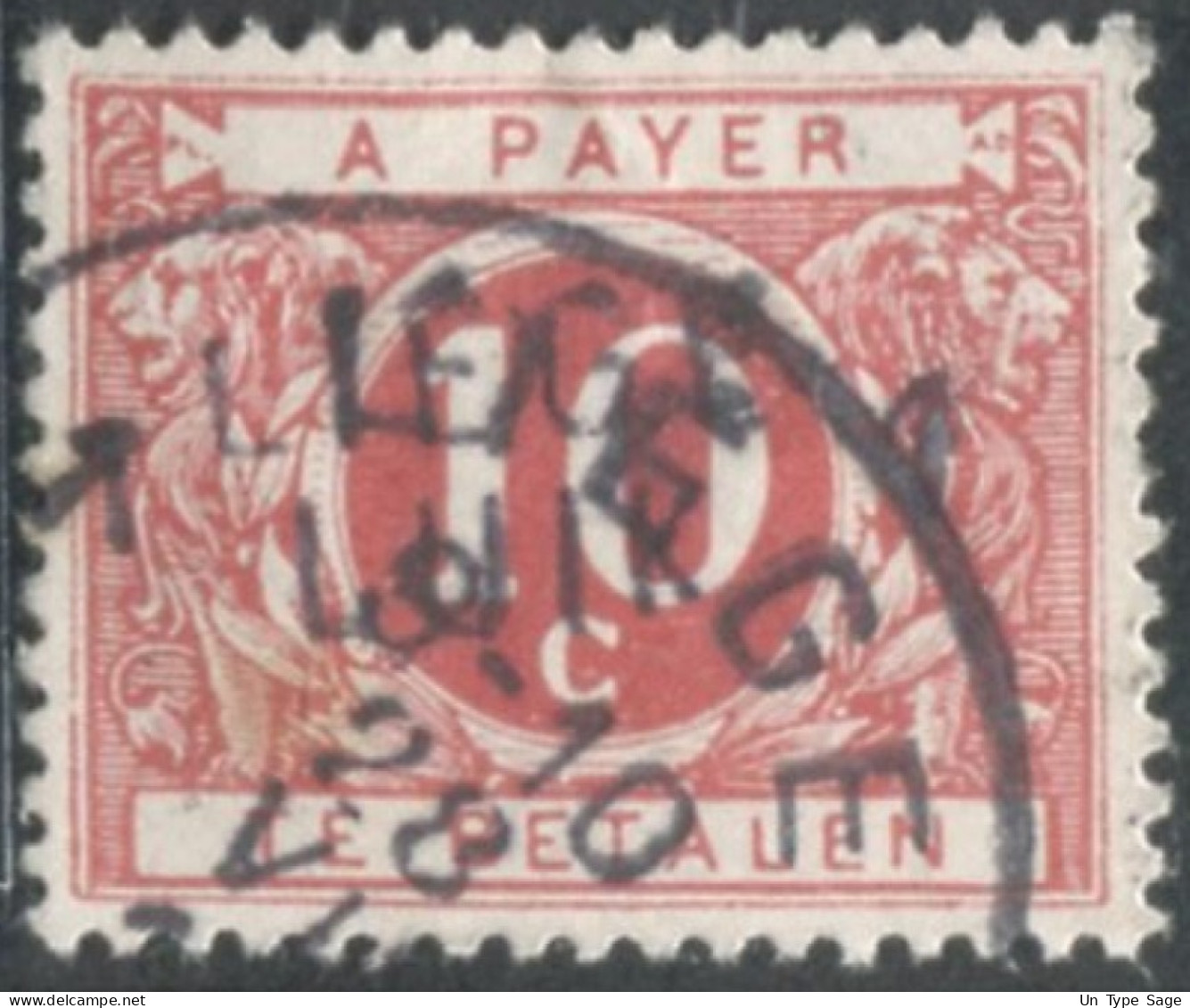 Belgique Timbre-taxe (TX) - Surcharge Locale De Distributeur - LIEGE / LUIK - (F952) - Stamps