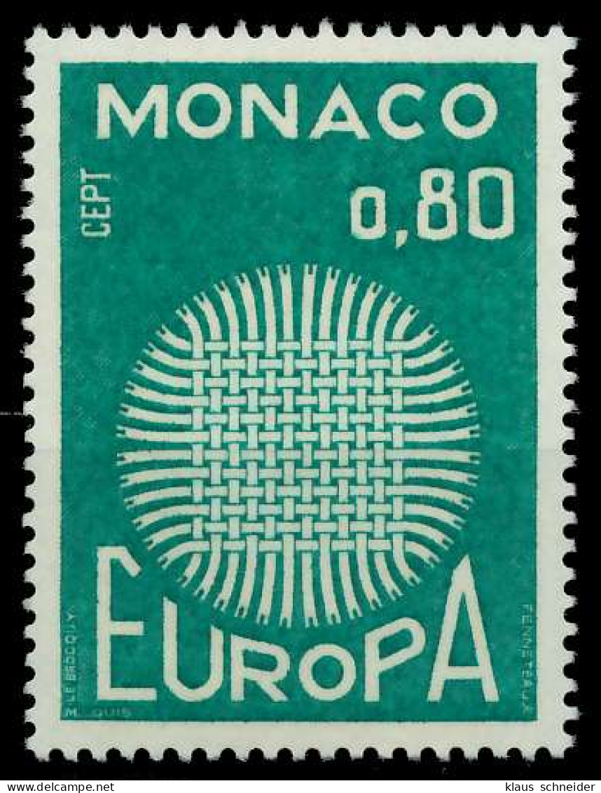 MONACO 1970 Nr 978 Postfrisch XFFBF06 - Neufs