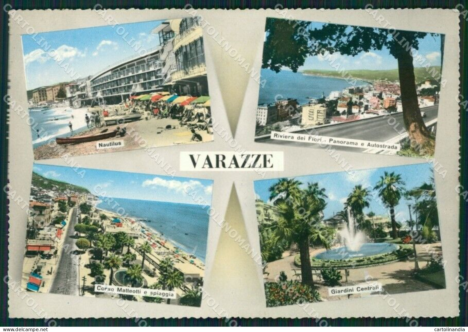 Savona Varazze Foto FG Cartolina ZK6421 - Savona