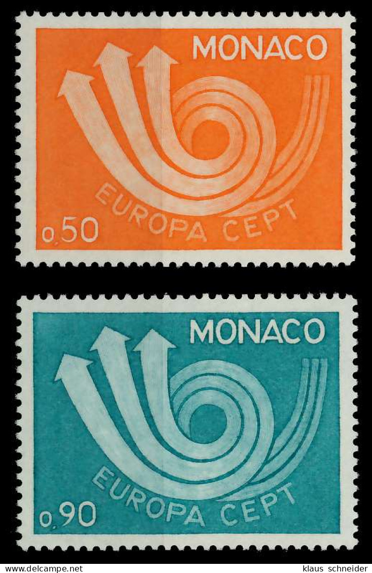 MONACO 1973 Nr 1073-1074 Postfrisch SAC2E82 - Ungebraucht