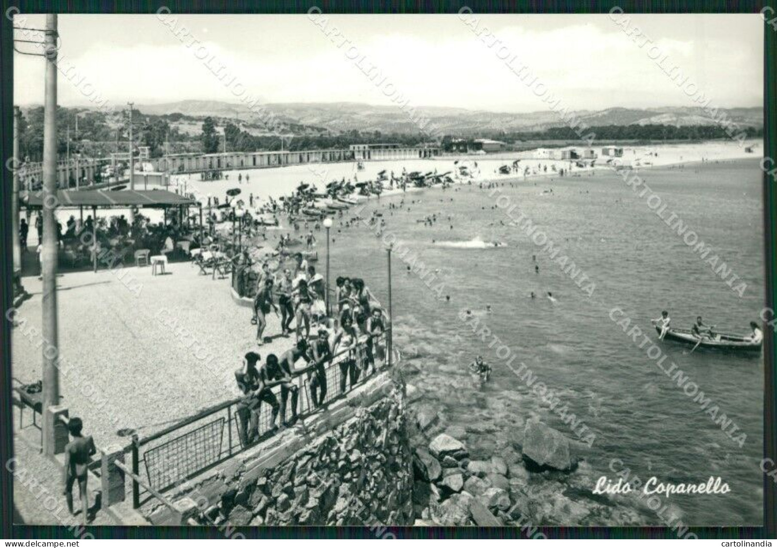 Catanzaro Stalettì Copanello Lido Di Foto FG Cartolina ZK2736 - Catanzaro