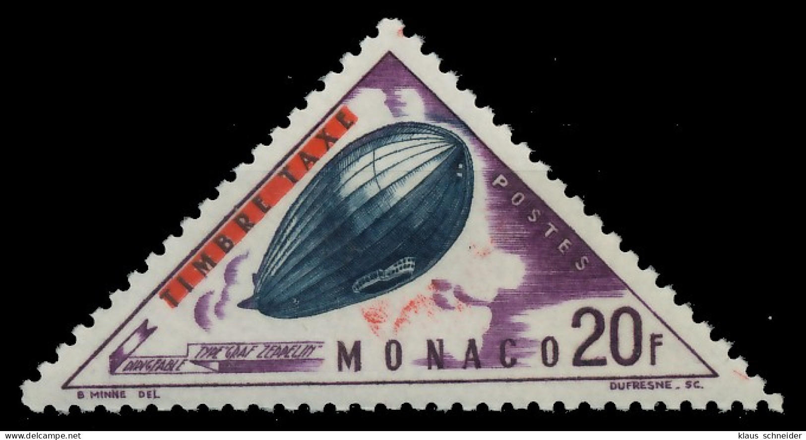 MONACO 1956 Nr 549 Postfrisch X3B3232 - Nuevos