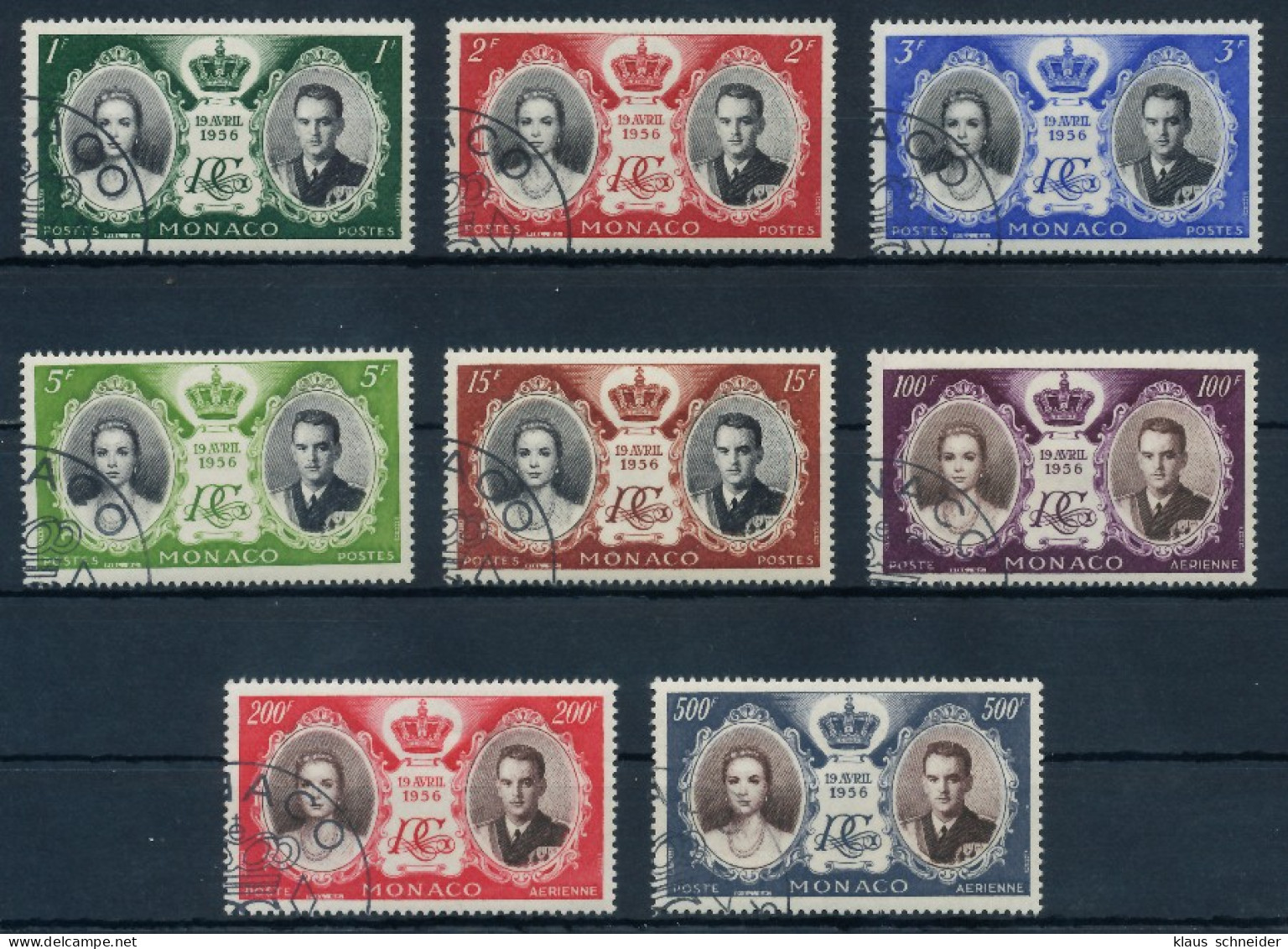 MONACO 1956 Nr 561-568 Gestempelt X3B33F6 - Used Stamps