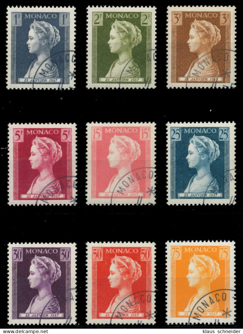 MONACO 1957 Nr 569-577 Gestempelt X3B347E - Gebraucht