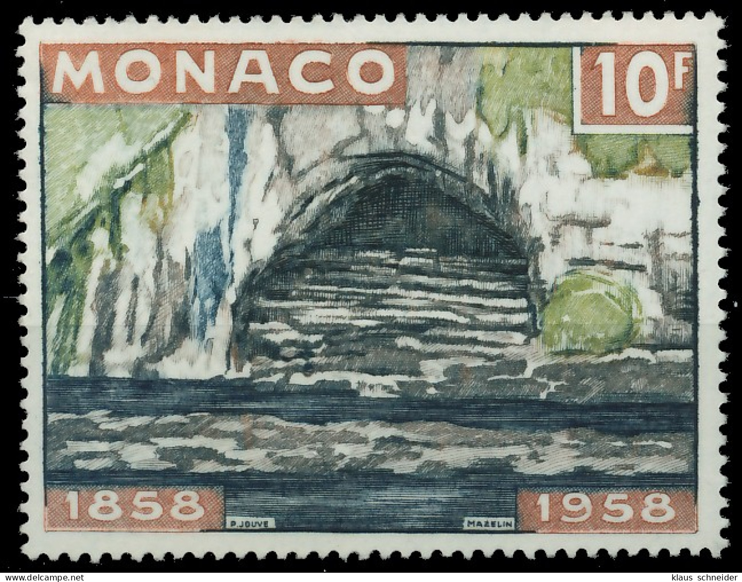 MONACO 1958 Nr 595 Postfrisch X3B34FA - Nuevos