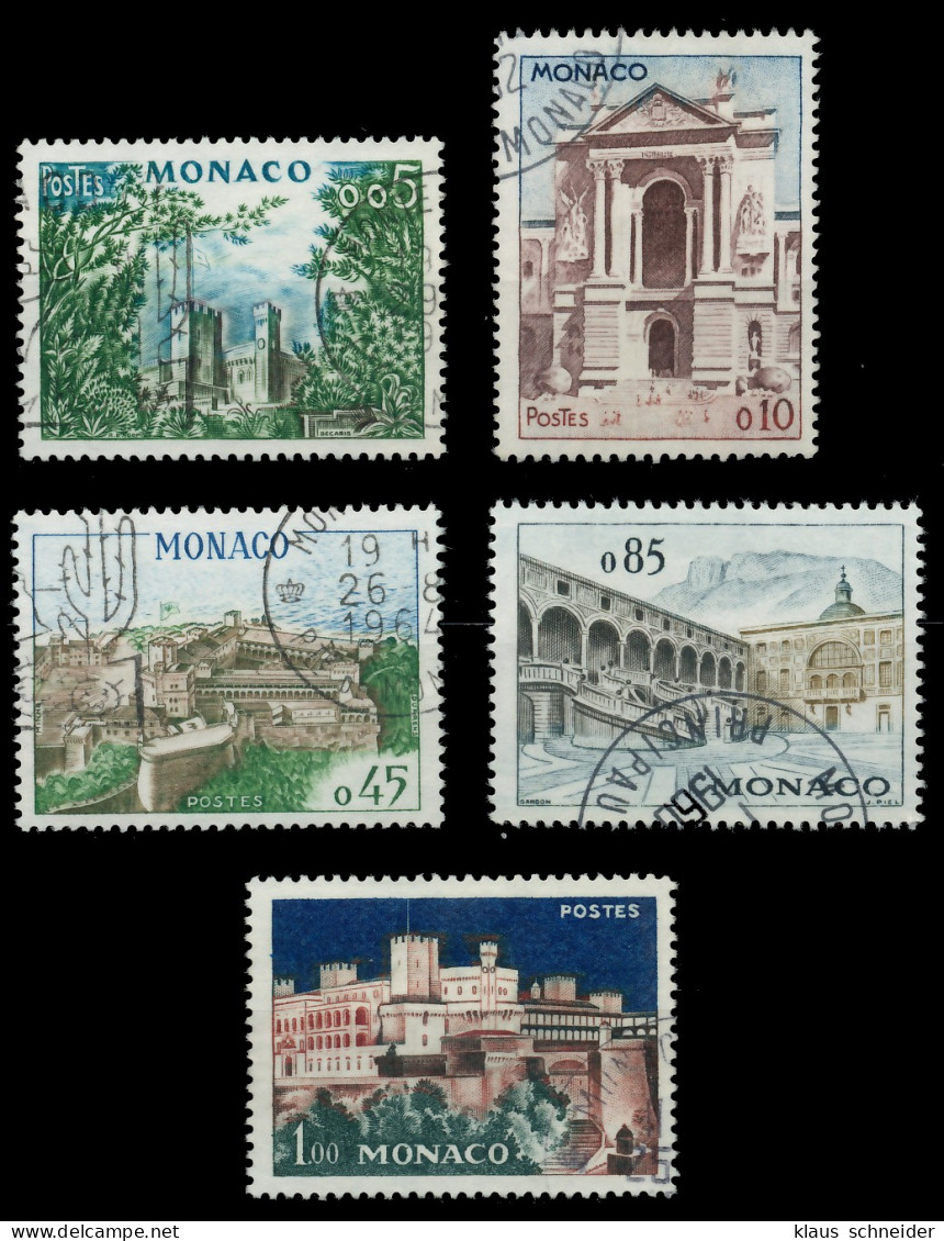 MONACO 1960 Nr 644-648 Gestempelt X3B389E - Used Stamps