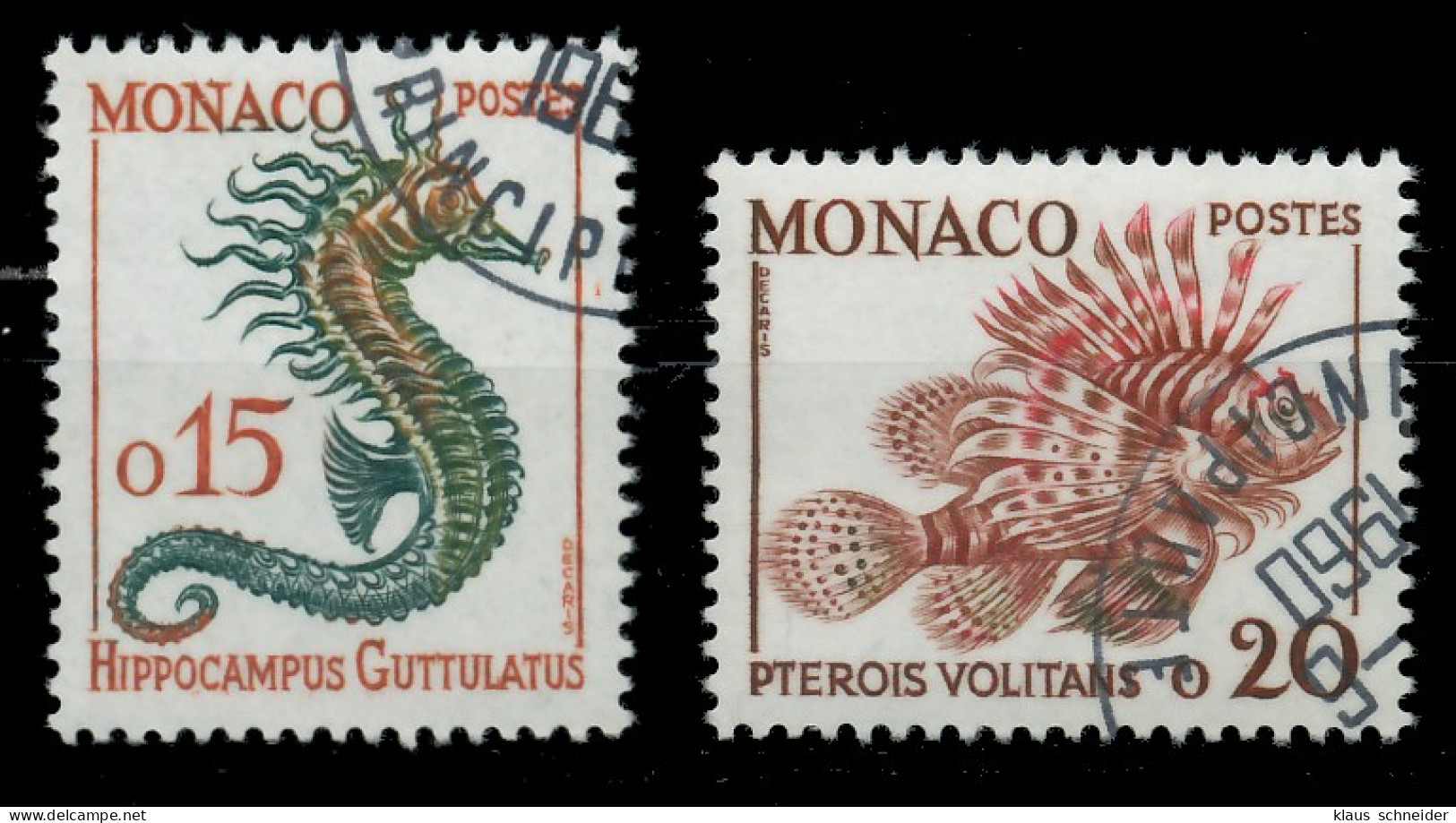 MONACO 1960 Nr 651-652 Gestempelt X3B38FE - Gebraucht