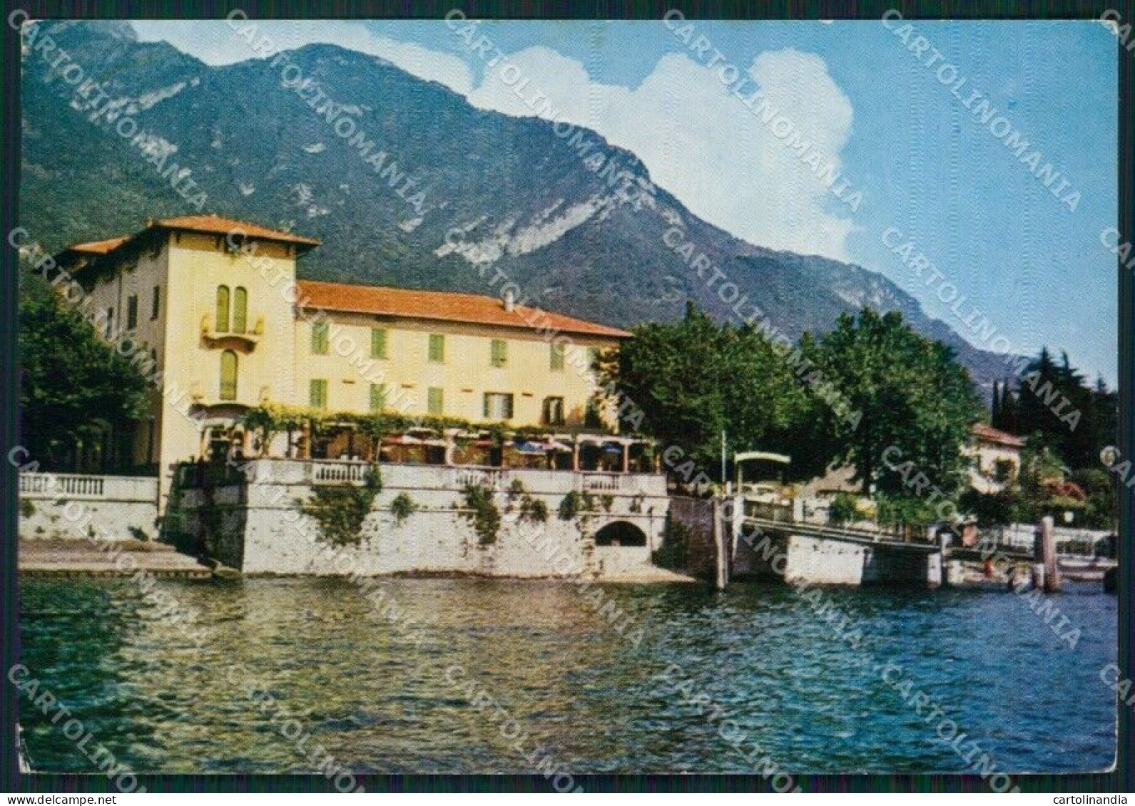 Lecco Lierna Lago Di Como Foto FG Cartolina KB4479 - Lecco