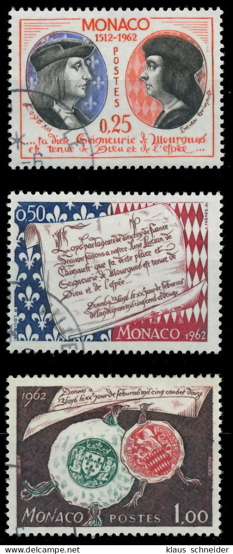 MONACO 1962 Nr 689-691 Gestempelt X3B5BEE - Gebraucht