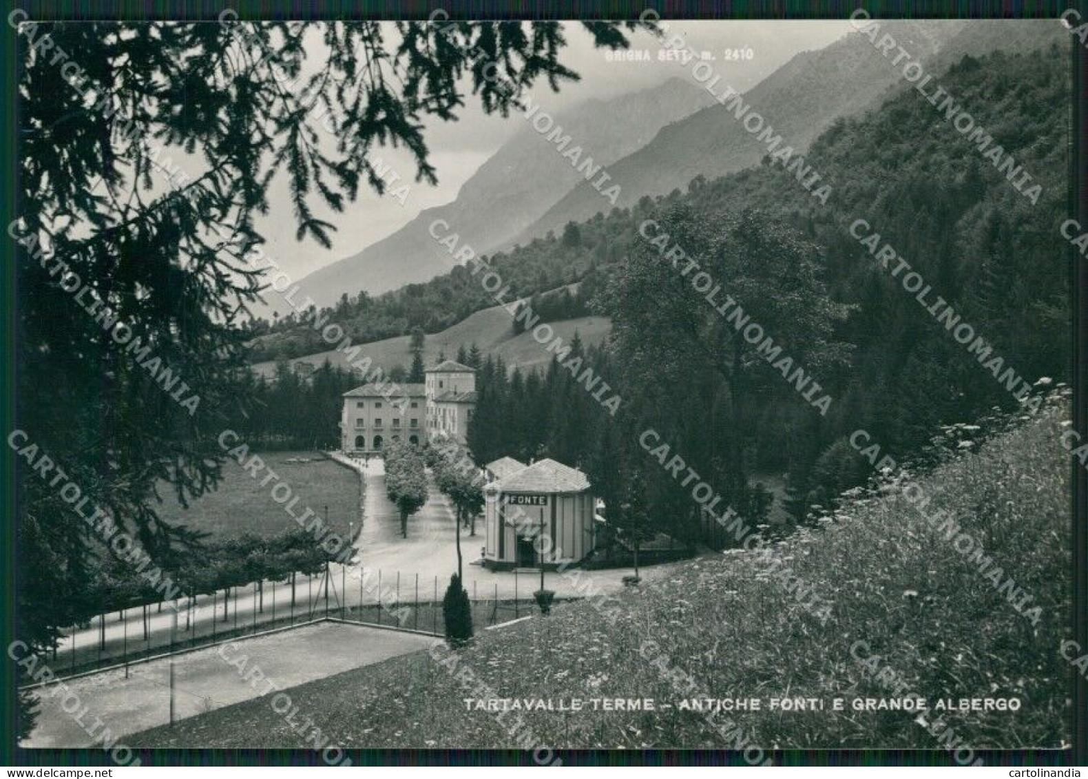 Lecco Taceno Tartavalle Terme Foto FG Cartolina ZK0695 - Lecco