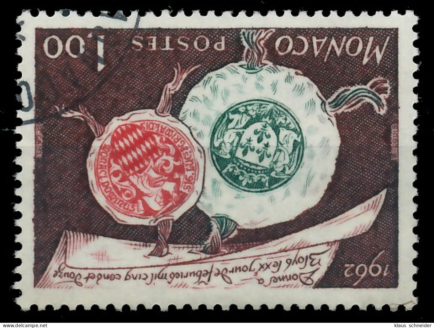 MONACO 1962 Nr 691 Gestempelt X3B5C22 - Used Stamps