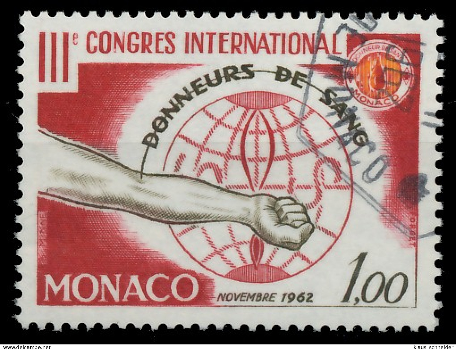 MONACO 1962 Nr 717 Gestempelt X3B5E8A - Used Stamps