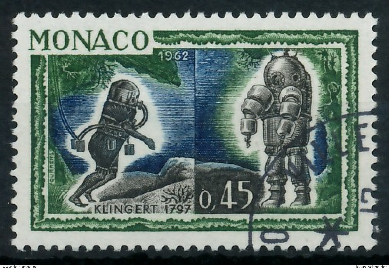 MONACO 1962 Nr 713 Gestempelt X3B6062 - Used Stamps