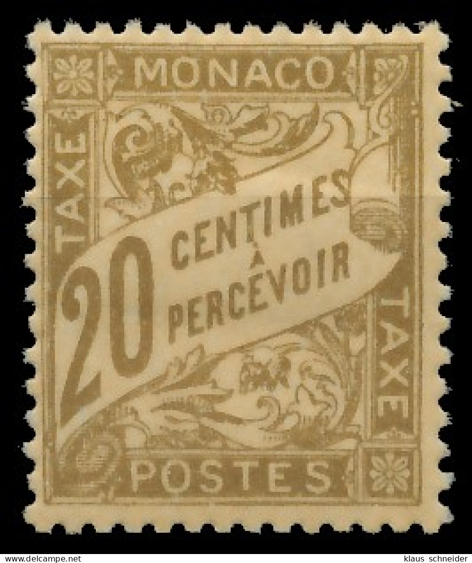 MONACO PORTOMARKEN Nr 14 Ungebraucht X3BA4B6 - Postage Due