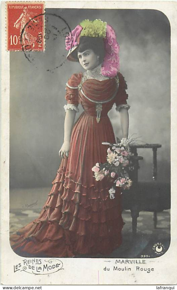 Themes Div-ref VV587- Femmes -les Reines De La Mode - Marville Du Moulin Rouge - - Fashion